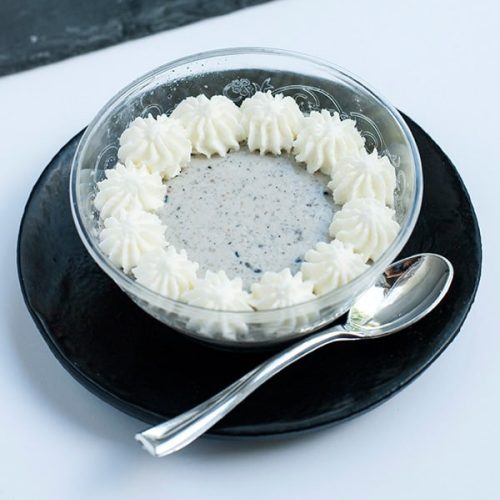 Black Sesame Pudding