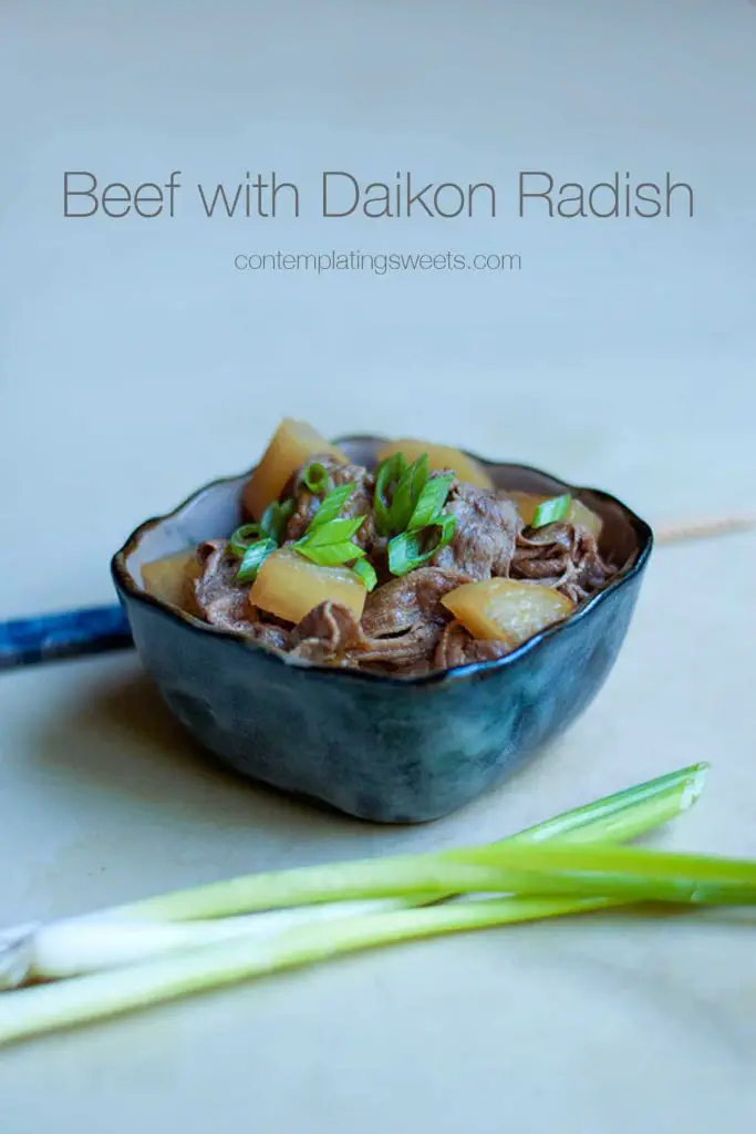Japanese Daikon recipes beef with daikon radish
