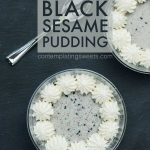 Black Sesame Pudding
