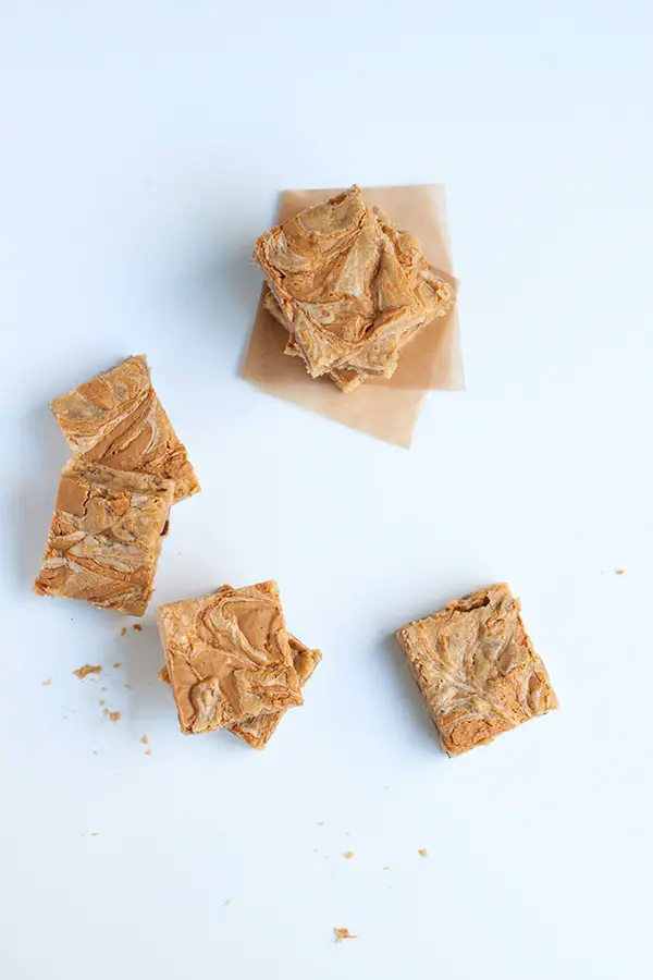 Caramelized White Chocolate Blondies