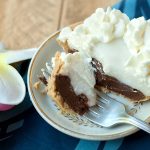 Hawaiian Chocolate Haupia Pie