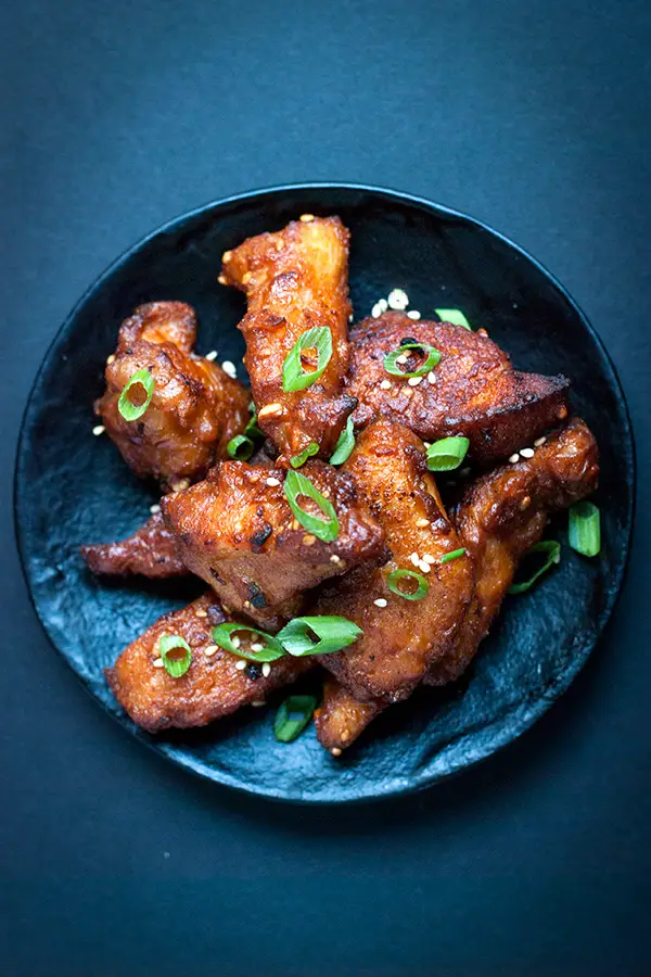 Hawaiian Style Mochiko Chicken made with mochiko, sweet rice flour.