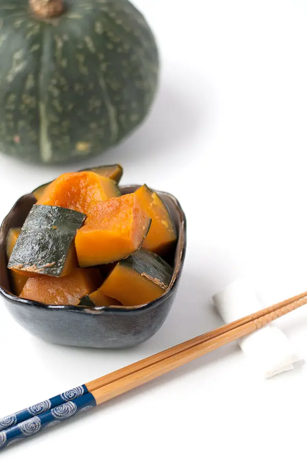 Simmered Kabocha Squash (kabocha no nimono)