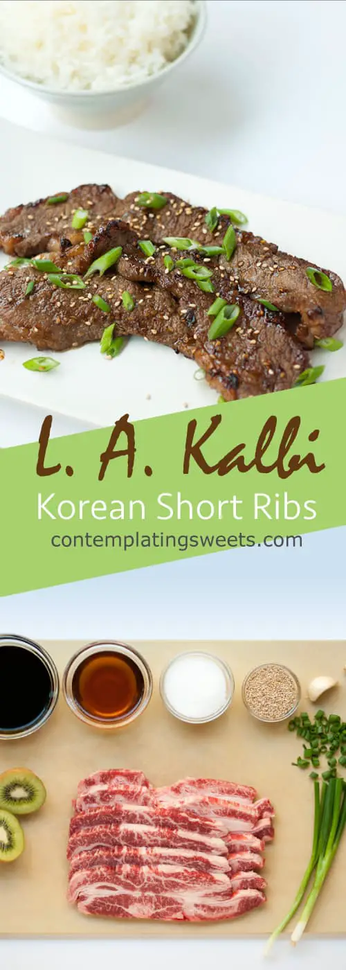 L. A. Kalbi- Korean Barbeque Short Ribs