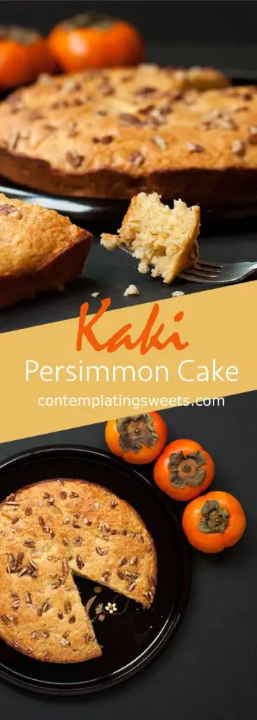 Fall Persimmon Cake