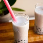 Easy red bean bubble tea