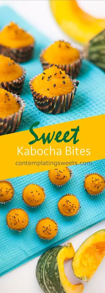Sweet Kabocha (Japanese pumpkin) bites
