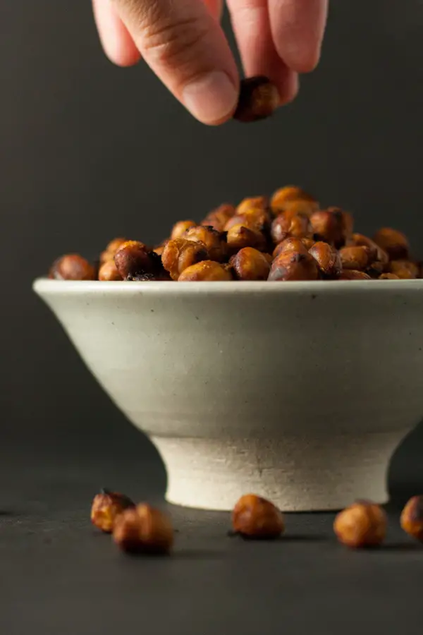 Miso Roasted Chickpeas