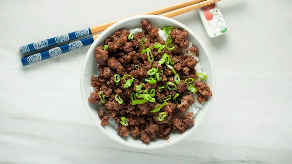 Beef Soboro