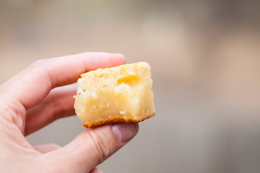 Butter Mochi - A Classic Hawaiian Treat Made With Coconut Milk And Mochiko (Glutinous Rice Flour).