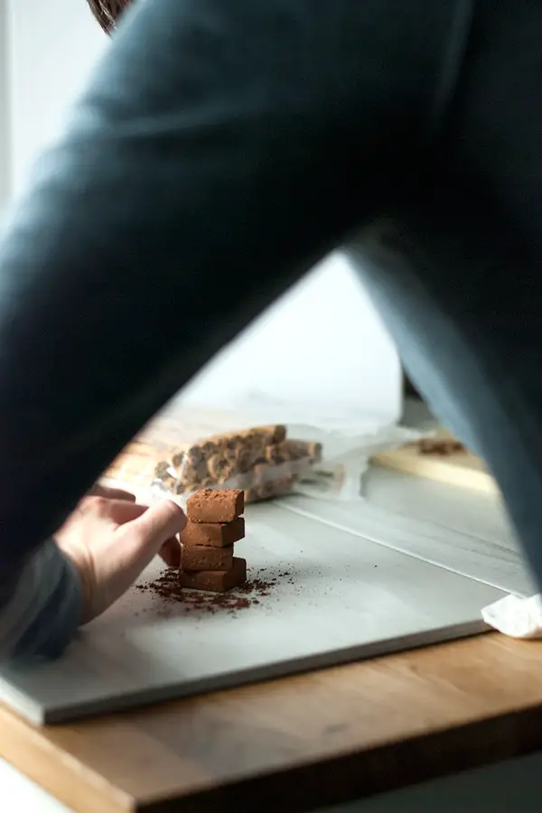 Cinnamon Chocolate Truffles- inspired by Japanese nama chocolates, a few simple ingredients come together to make a truly spectacular confection.