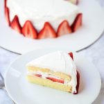 Japanese strawberry shortcake- Light and airy sponge cake with whipped cream and strawberries, Japanese strawberry shortcake is the most popular cake in Japan!