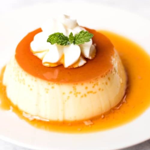 Purin- This Japanese custard pudding, known as purin in Japan, is creamy, delicious, and easy to make!
