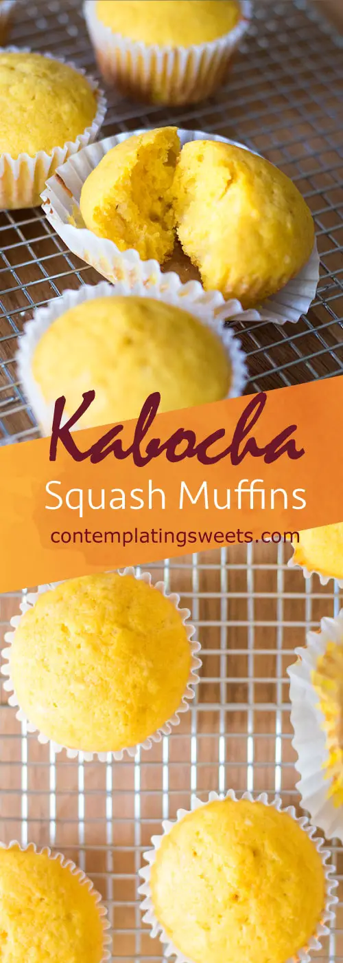 Kabocha squash muffins are sweet with a hint of savory. The flavor profile and the recipe are simple. Kids can help make these, and you can feel good about letting them eat it!