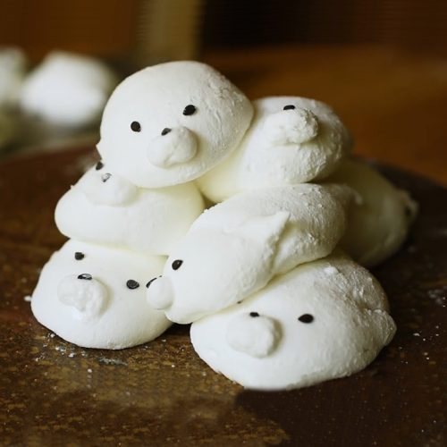 cute marshmallow baby seals