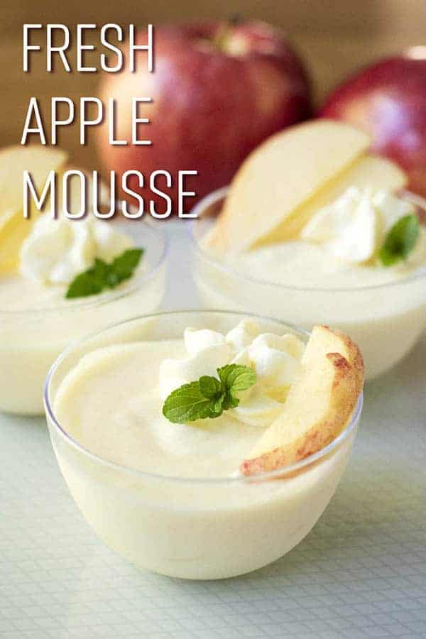 Fresh Apple Mousse